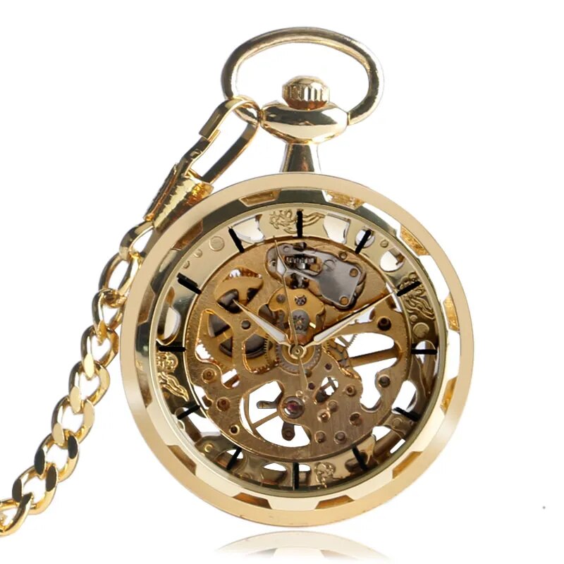 Montre Jules Verne a Gousset - Nautilus-Passion Steampunk
