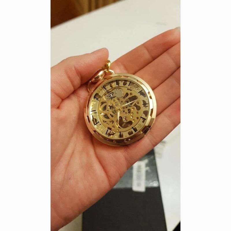 Montre Jules Verne a Gousset - Nautilus-Passion Steampunk