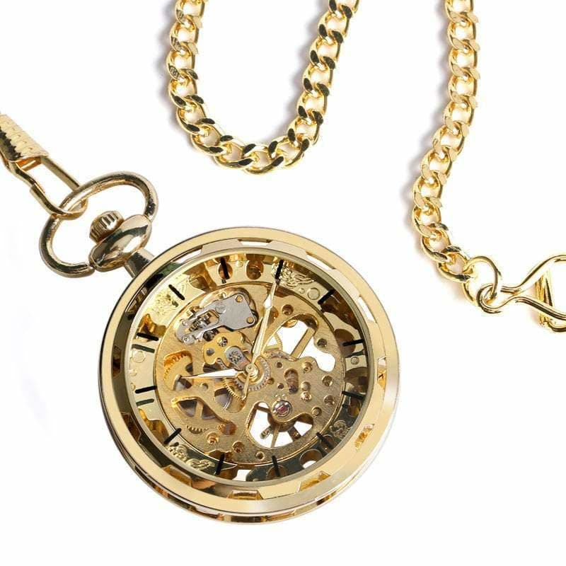 Montre Jules Verne a Gousset - Nautilus-Passion Steampunk