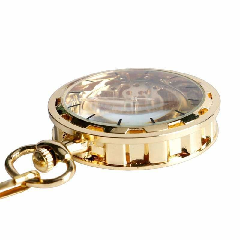 Montre Jules Verne a Gousset - Nautilus-Passion Steampunk
