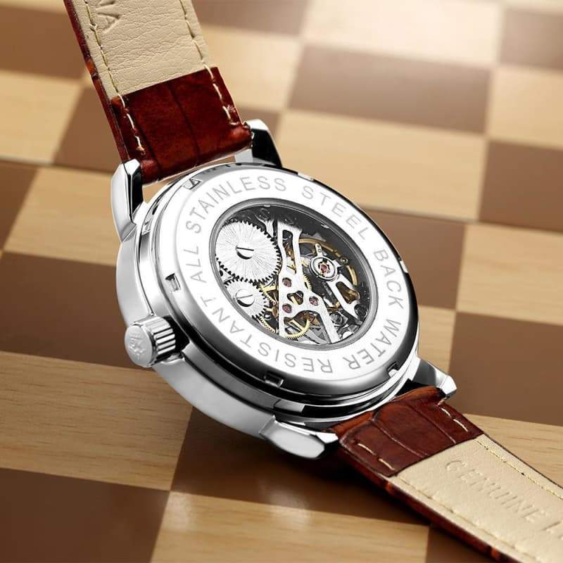 Montre Mécanique Steampunk Squelette - Chronos-Passion Steampunk