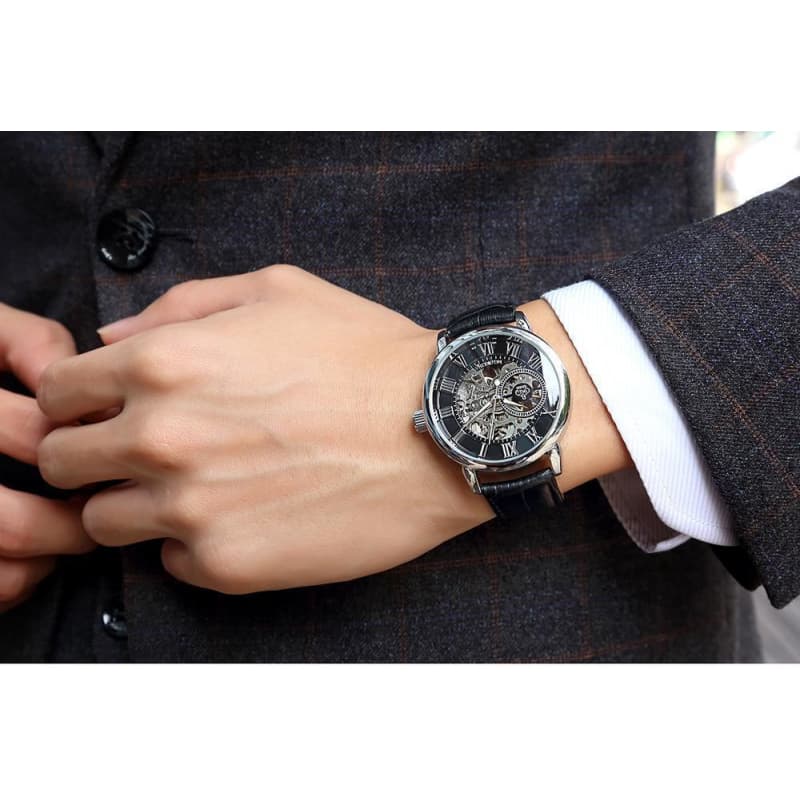 Montre Mécanique Steampunk Squelette - Chronos-Passion Steampunk