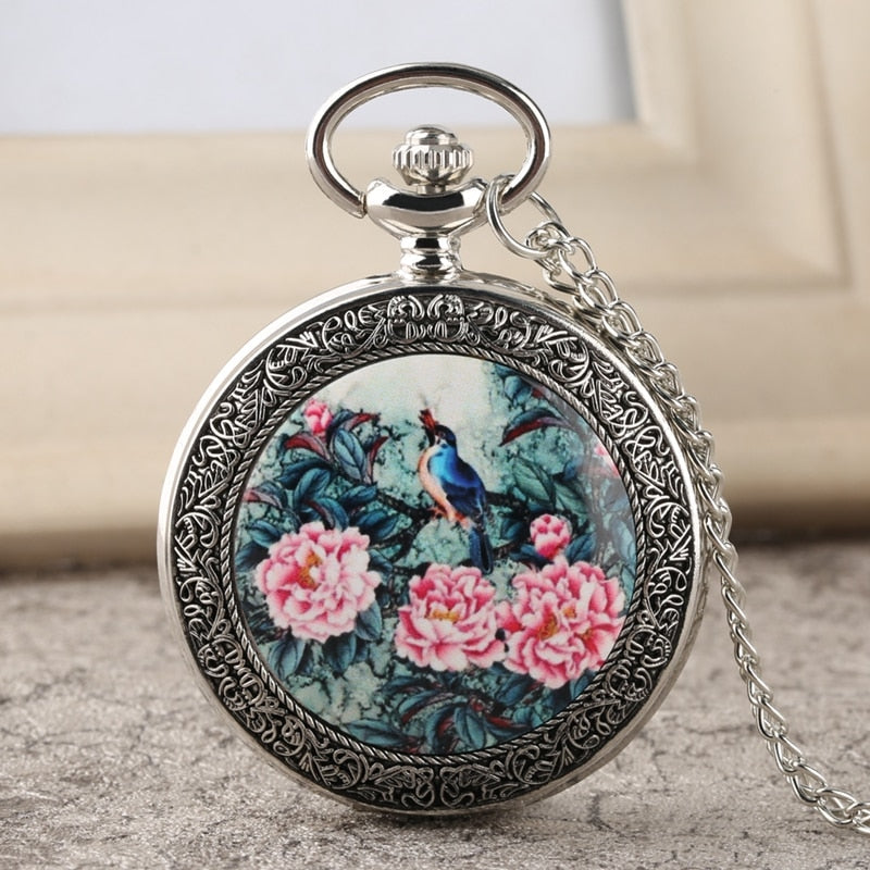 Montre Oiseau Impérial à Gousset-Passion Steampunk