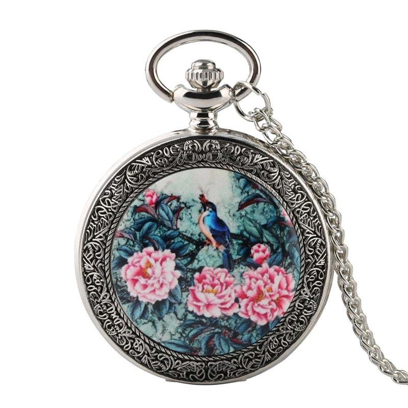 Montre Oiseau Impérial à Gousset-Passion Steampunk