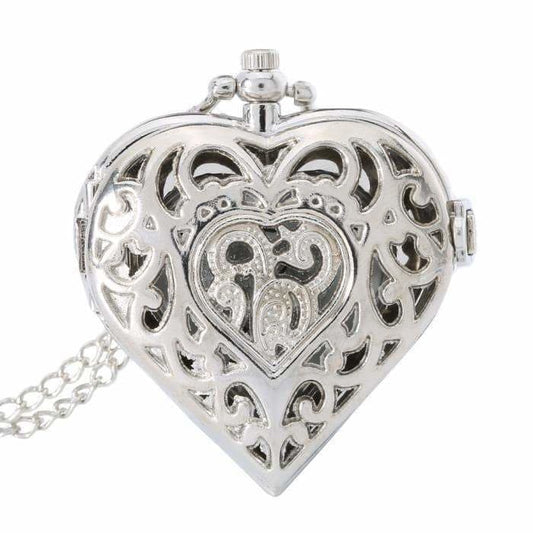 Montre Pendentif Femme - Heartness-Passion Steampunk