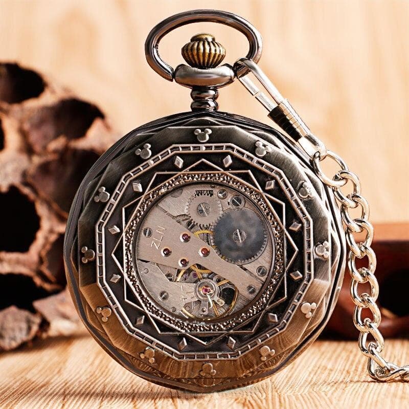 Montre de Poche pour Homme - N.Y. Subway-Passion Steampunk