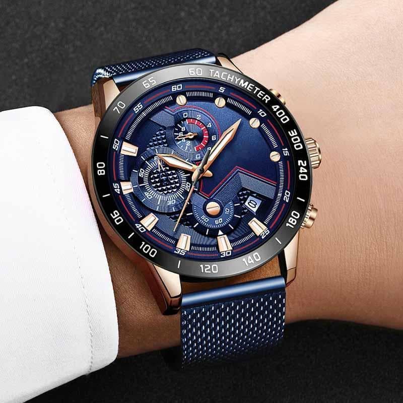 Montre Quartz Homme Luxe - Japan Style-Passion Steampunk