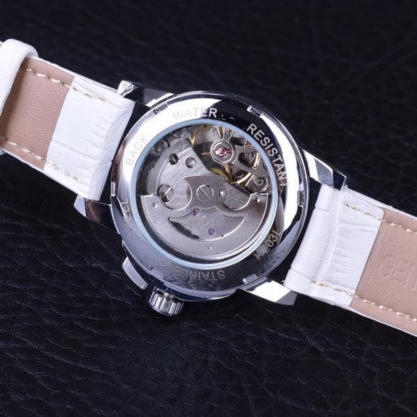 Montre Squelette - Blanche-Passion Steampunk