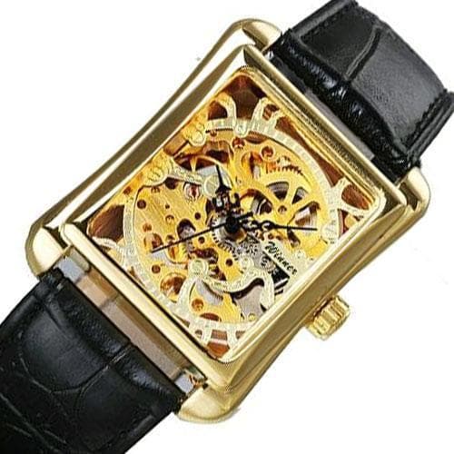Montre Femme Rectangle - Squelette-Passion Steampunk