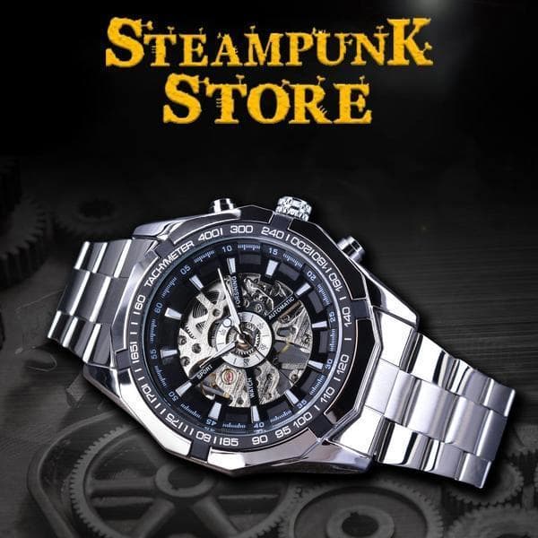 Montre Squelette - Stainless Style-Passion Steampunk