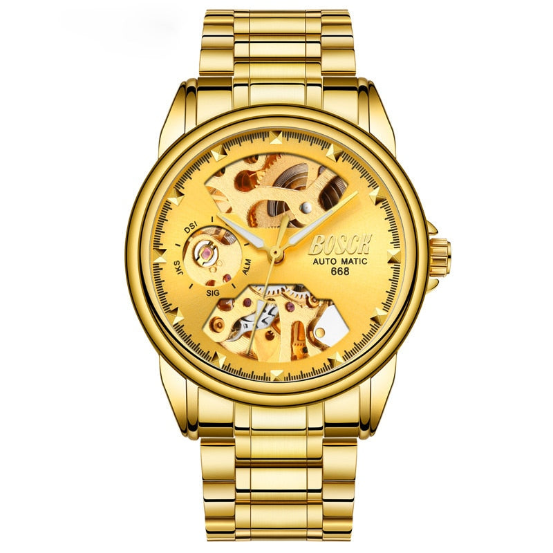 Montre Squelette Homme Bracelet - BOSCK-Passion Steampunk