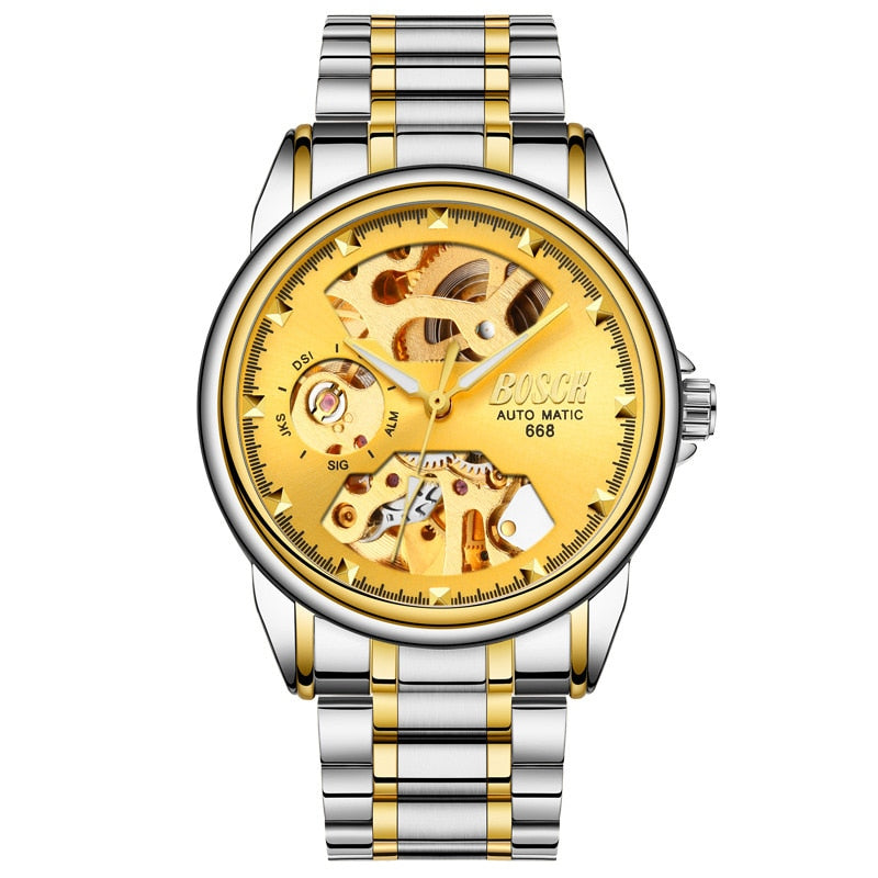 Montre Squelette Homme Bracelet - BOSCK-Passion Steampunk