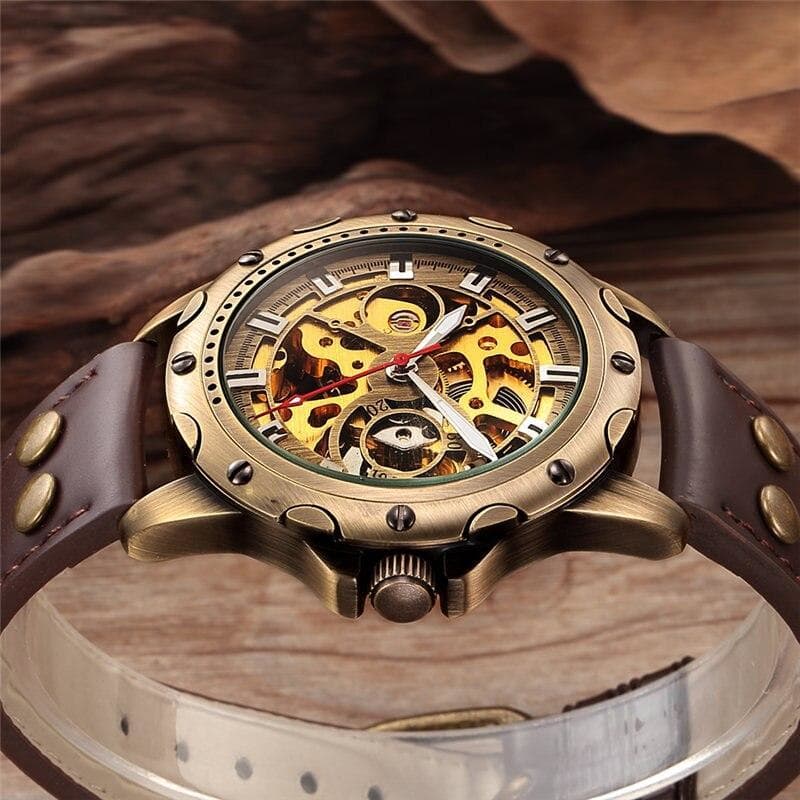 Montre Squelette Homme - Révolution-Passion Steampunk