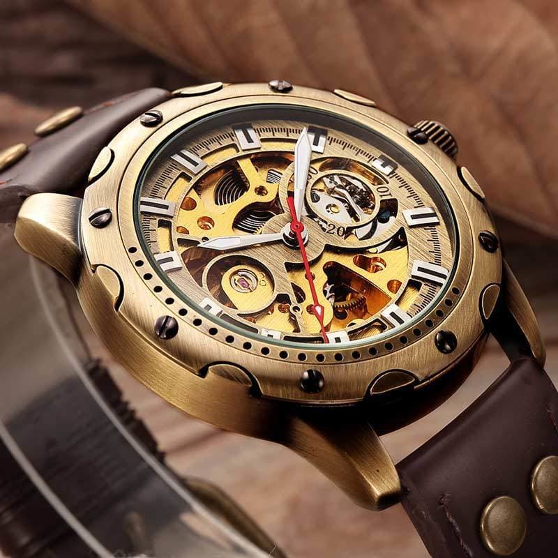 Montre Squelette Homme - Révolution-Passion Steampunk