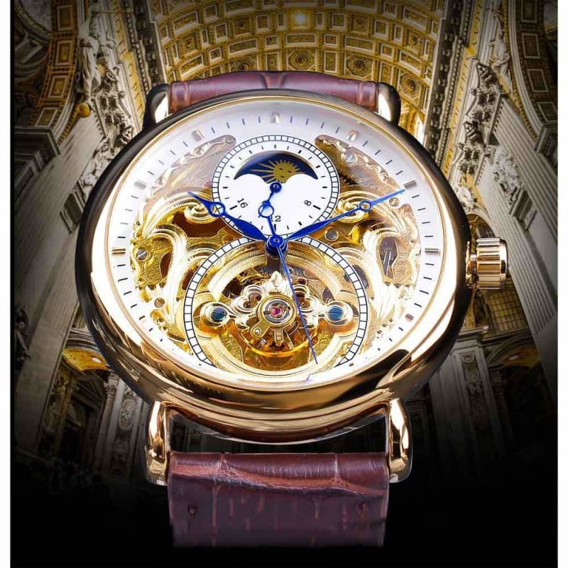 Montre Squelette Vintage Style-Passion Steampunk