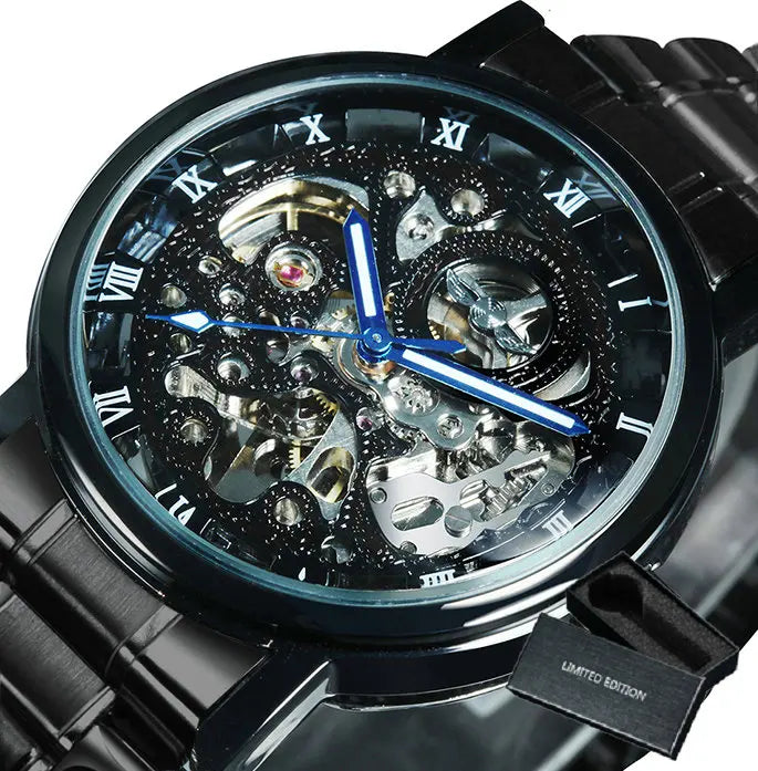 Montre Steampunk Homme - Mécanisme Apparent-Passion Steampunk