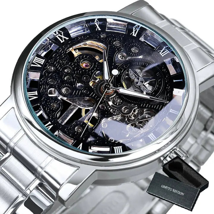 Montre Steampunk Homme - Mécanisme Apparent-Passion Steampunk