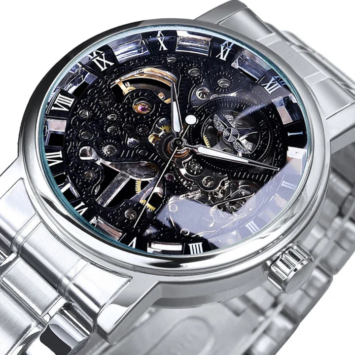 Montre Steampunk Homme - Mécanisme Apparent-Passion Steampunk