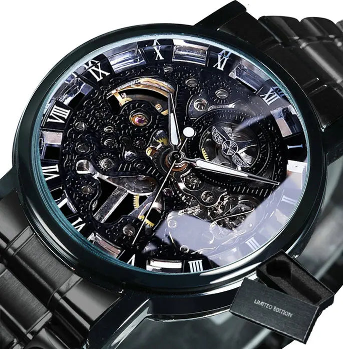 Montre Steampunk Homme - Mécanisme Apparent-Passion Steampunk