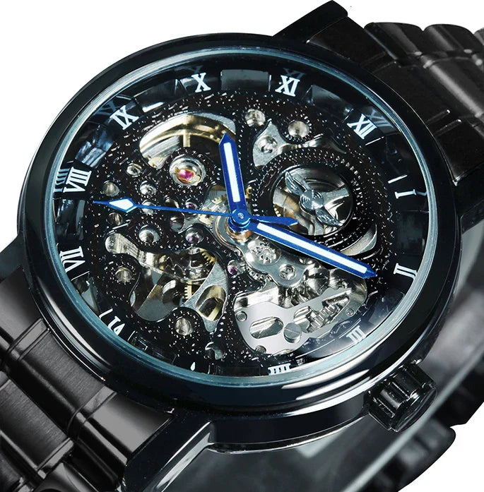 Montre Steampunk Homme - Mécanisme Apparent-Passion Steampunk