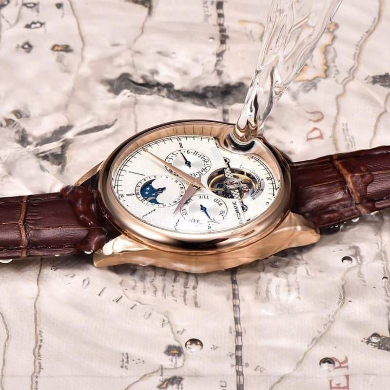 Montre Homme Luxe - H.G. Wells-Passion Steampunk