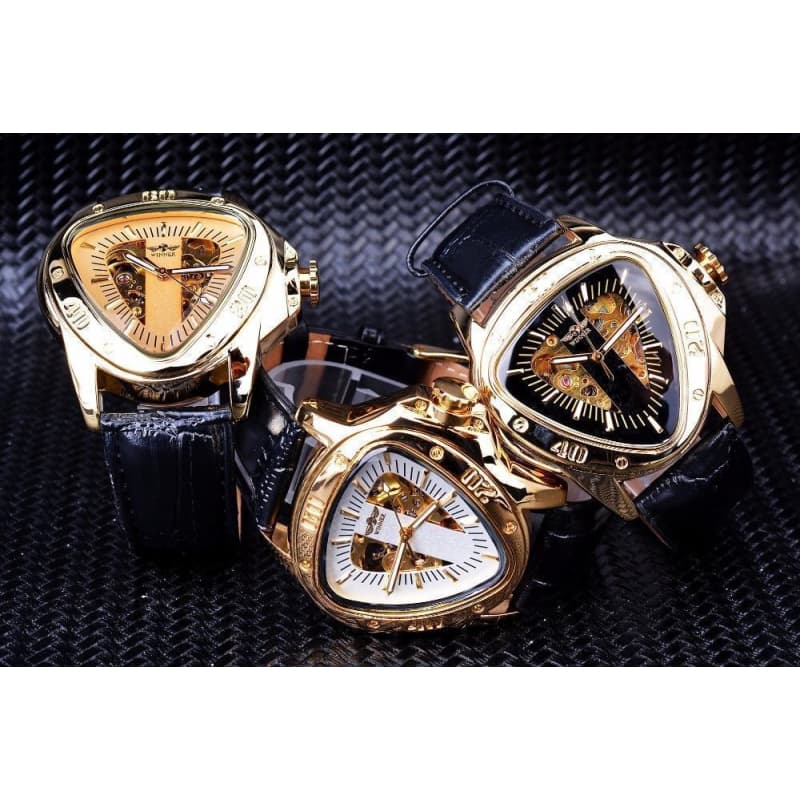 Montre Triangulaire - Pyramide-Passion Steampunk