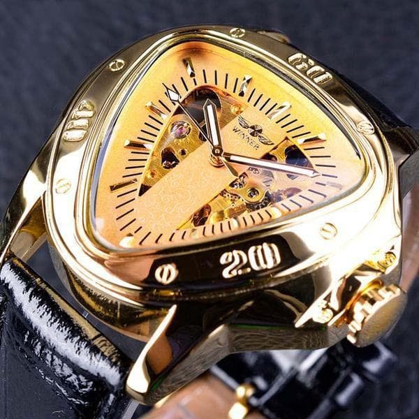 Montre Triangulaire - Pyramide-Passion Steampunk