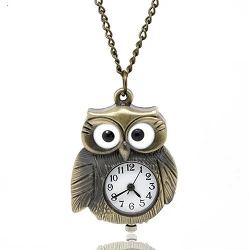 Montres Collier - Petit Hibou-Passion Steampunk