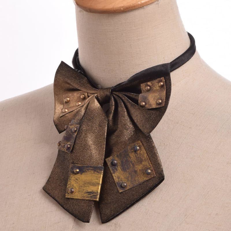 Accessoire Steampunk - Noeud Lavallière-Passion Steampunk
