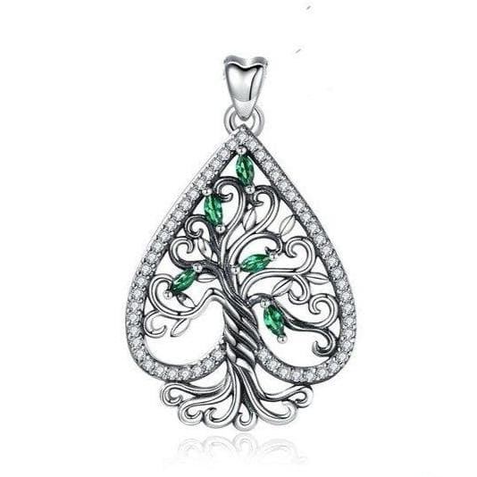 Pendentif Steampunk - Arbre d' Argent-Passion Steampunk
