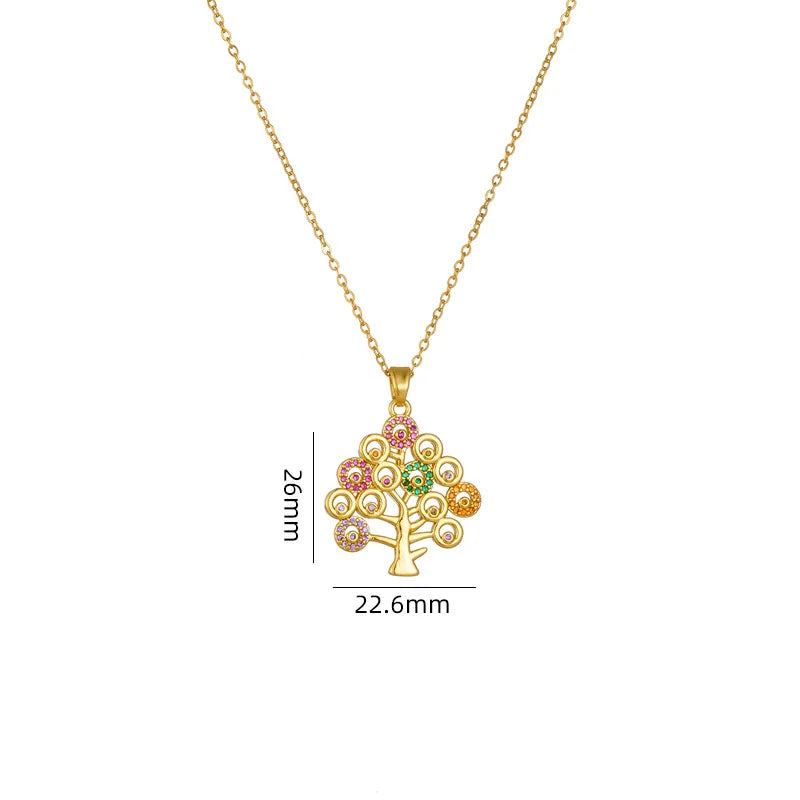 Pendentif Arbre de Vie-Passion Steampunk