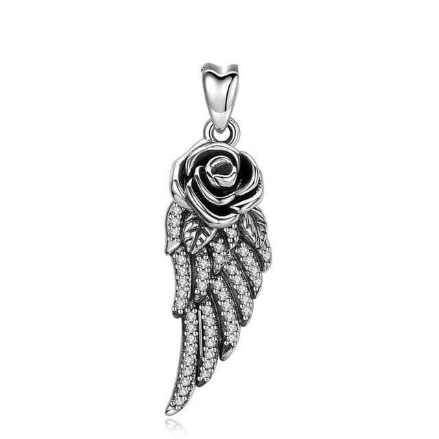 Pendentif Steampunk - Aile d' Argent-Passion Steampunk