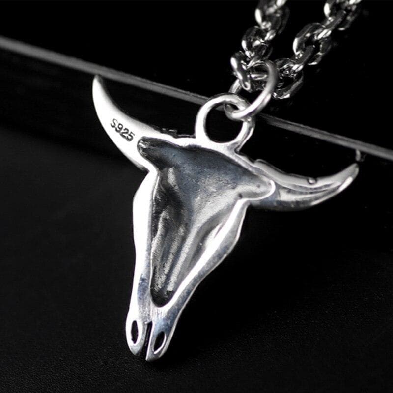 Pendentif Crane de Taureau-Passion Steampunk