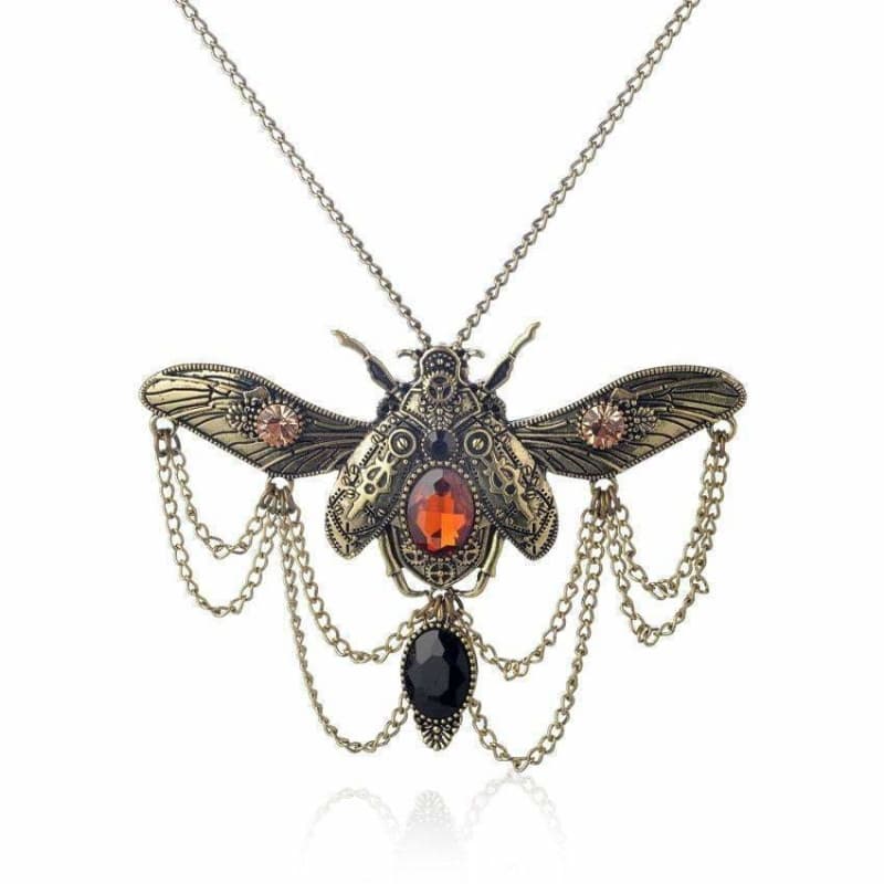 Pendentif Scarabée - Kheper Steampunk-Passion Steampunk