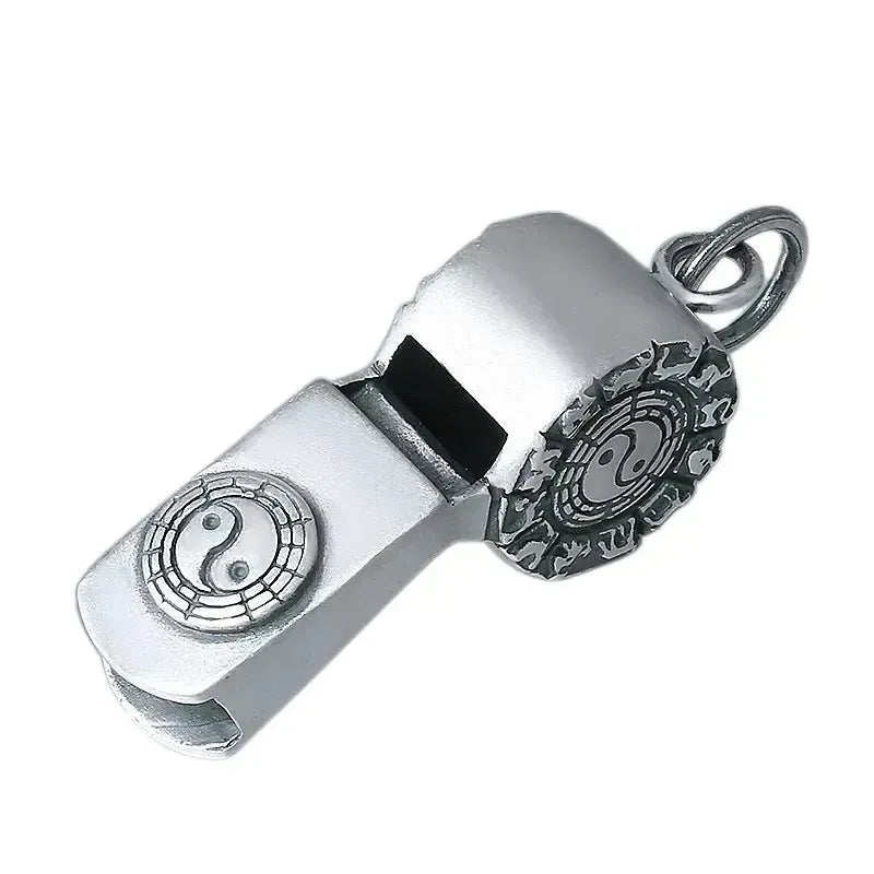 Pendentif Sifflet Argent-Passion Steampunk