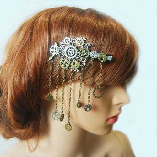 Broche Steampunk - Pince Fantaisie-Passion Steampunk
