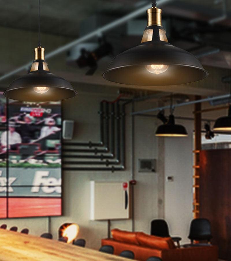 Lampe Steampunk - Plafonnier Preston-Passion Steampunk