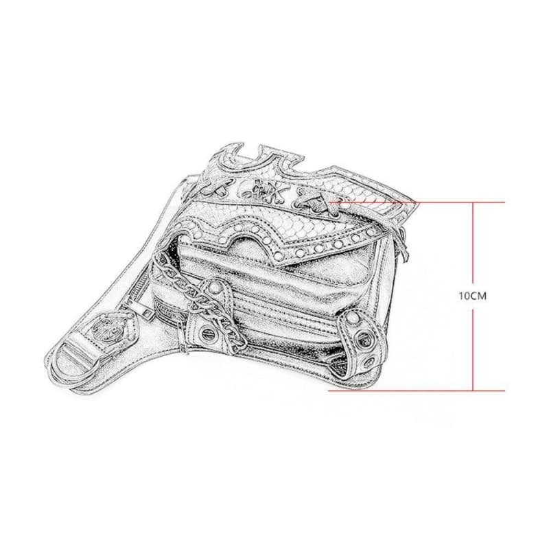 Sac Punk - Black Riot-Passion Steampunk