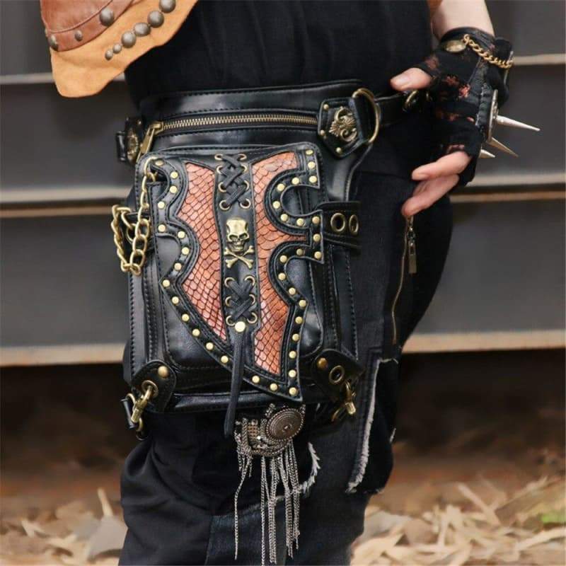 Sac Punk - Black Riot-Passion Steampunk