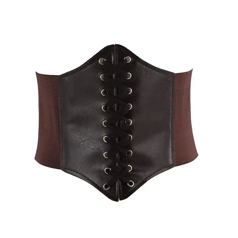 Serre-Taille Cuir Élégant et Ajustable-Passion Steampunk