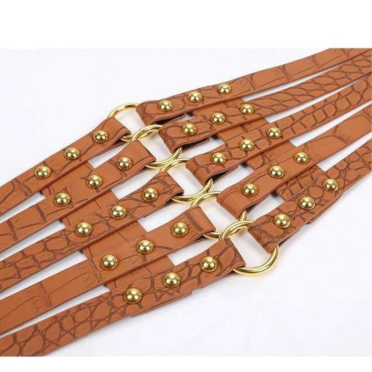 Serre Taille Steampunk Femme Ajourée-Passion Steampunk