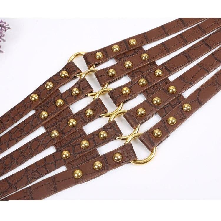 Serre Taille Steampunk Femme Ajourée-Passion Steampunk