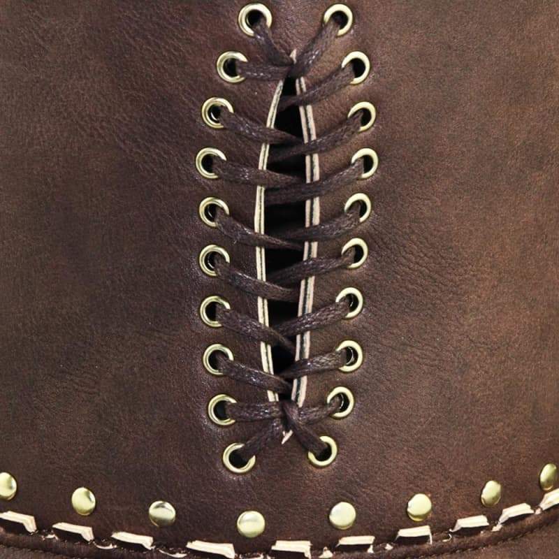Chapeau Chapelier Fou - Haut de Forme en Cuir-Passion Steampunk
