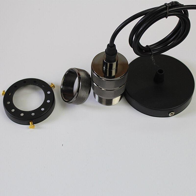 Lampe Steampunk - Suspension BlackFlower-Passion Steampunk