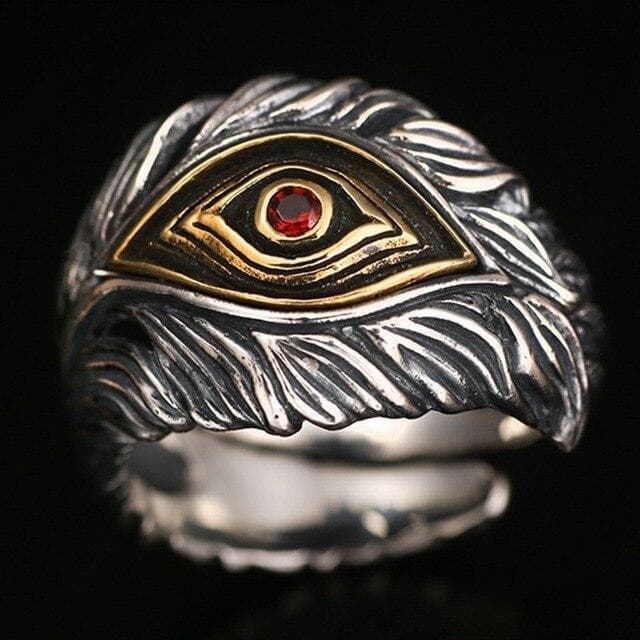 Bague Oeil Omniscient - Steampunk Style