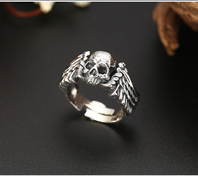 Bague Biker Homme - Hell Rider