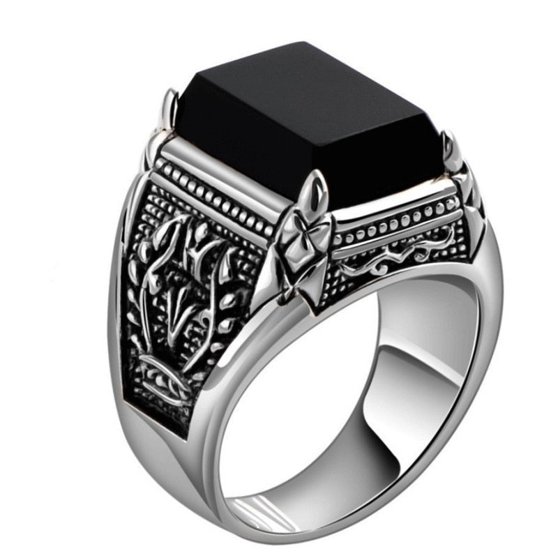 Bague Chevaliere Homme Argent - Style Vintage-Passion Steampunk