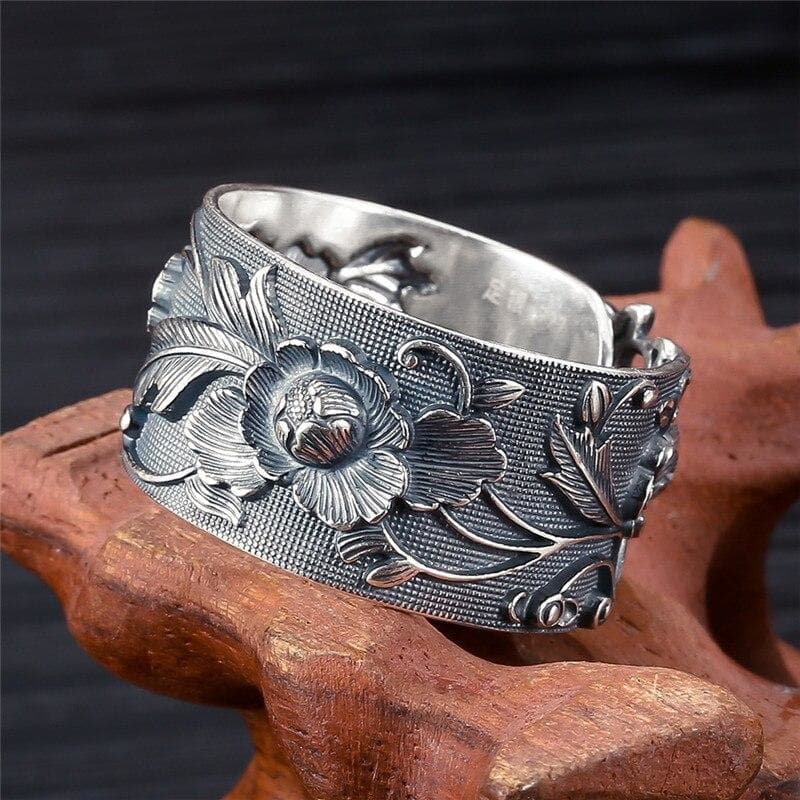 Bague Fleur Vintage & Victorienne-Passion Steampunk