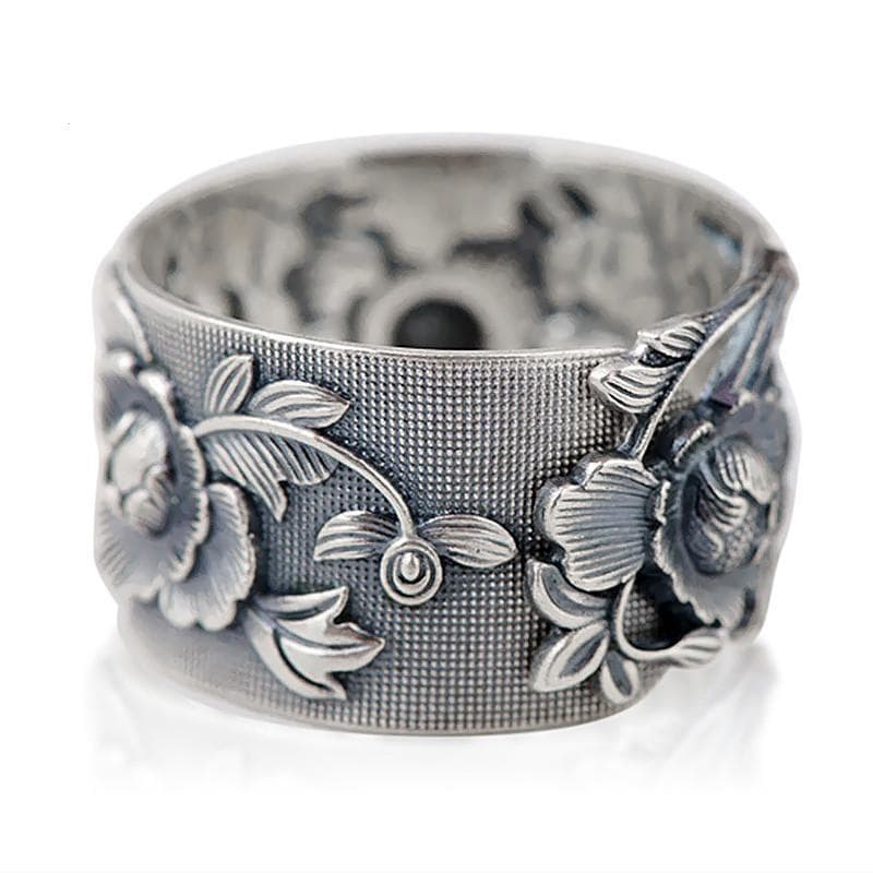 Bague Fleur Vintage & Victorienne-Passion Steampunk