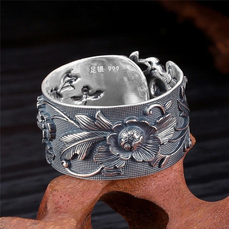 Bague Fleur Vintage & Victorienne-Passion Steampunk